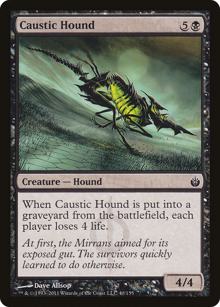 Caustic Hound (MBS-040) (Foil)