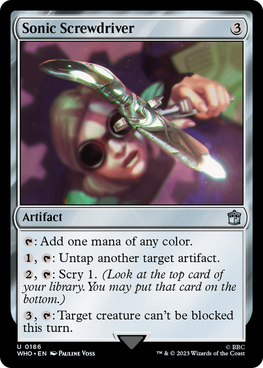 Sonic Screwdriver (WHO-186) (Foil)