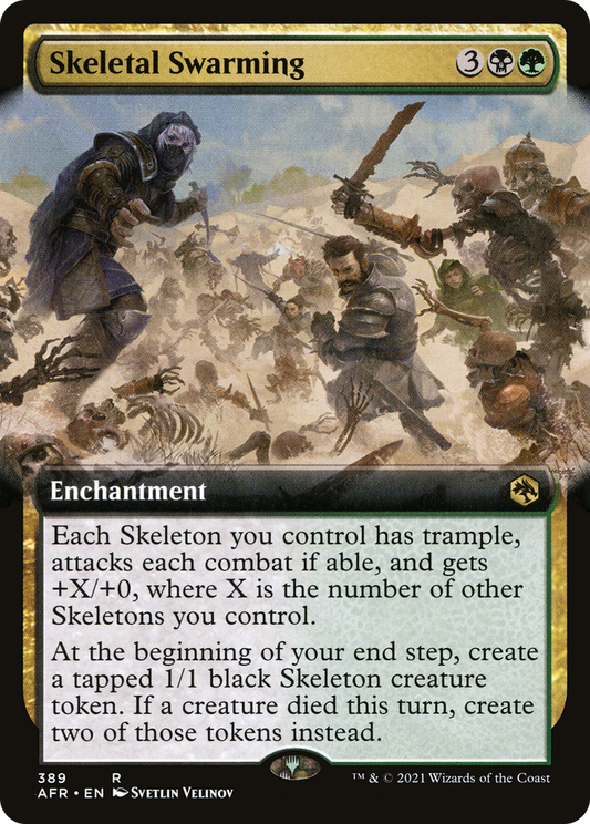 Skeletal Swarming (AFR-389) (Extended Art)