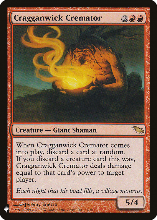 Cragganwick Cremator (LIST-SHM-87)