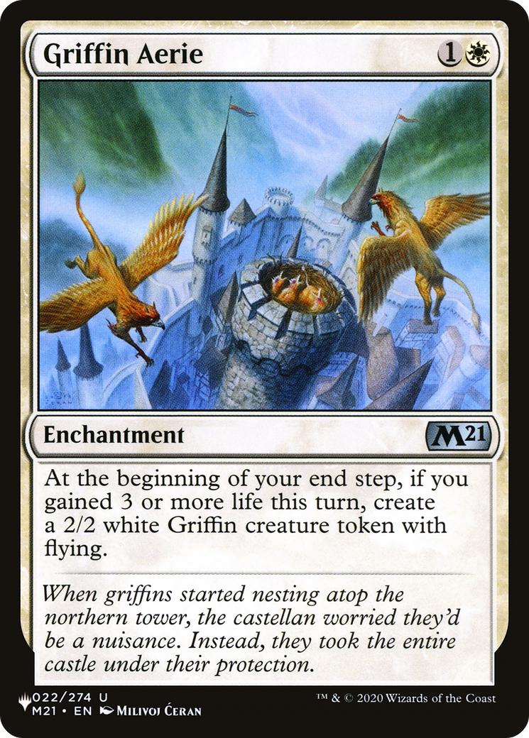 Griffin Aerie (LIST-M21-22)