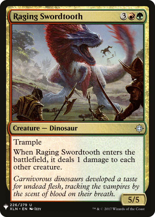 Raging Swordtooth (LIST-XLN-226)