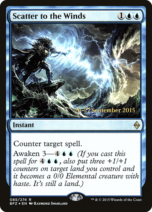 Scatter to the Winds (PRE-85S) (Foil)