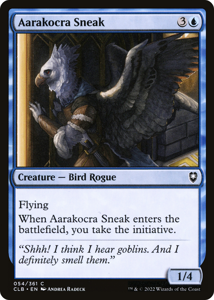 Aarakocra Sneak (CLB-054) (Foil)