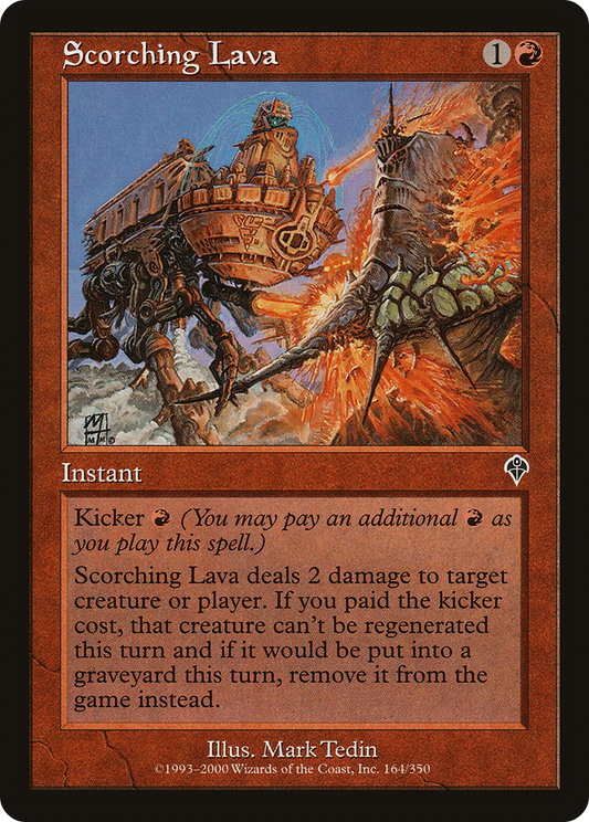 Scorching Lava (INV-164) (Foil)