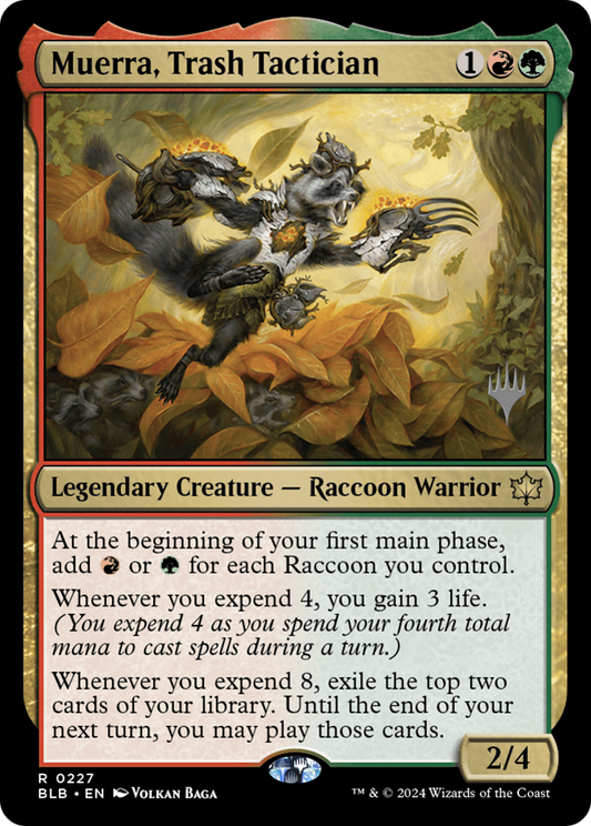 Muerra, Trash Tactician (PPBLB-227P) (Foil)