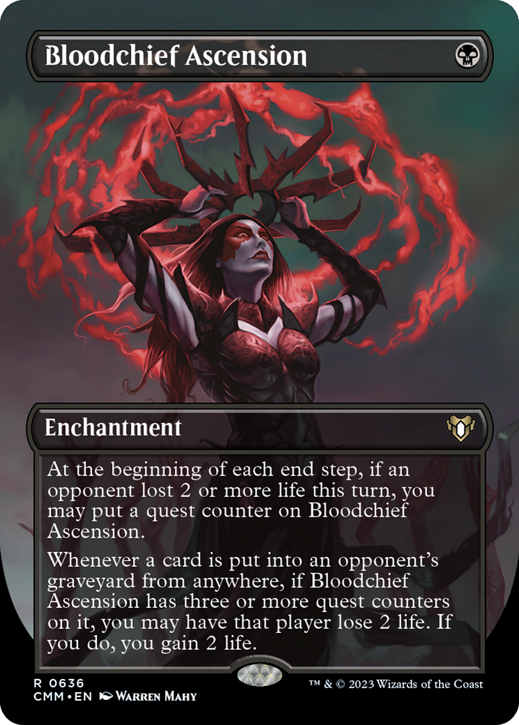 Bloodchief Ascension (CMM-636) (Borderless)