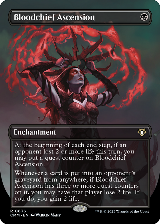 Bloodchief Ascension (CMM-636) (Borderless) (Foil)
