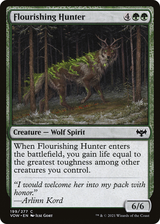 Flourishing Hunter (VOW-199) (Foil)