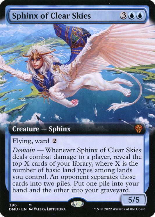 Sphinx of Clear Skies (DMU-396) (Extended Art)