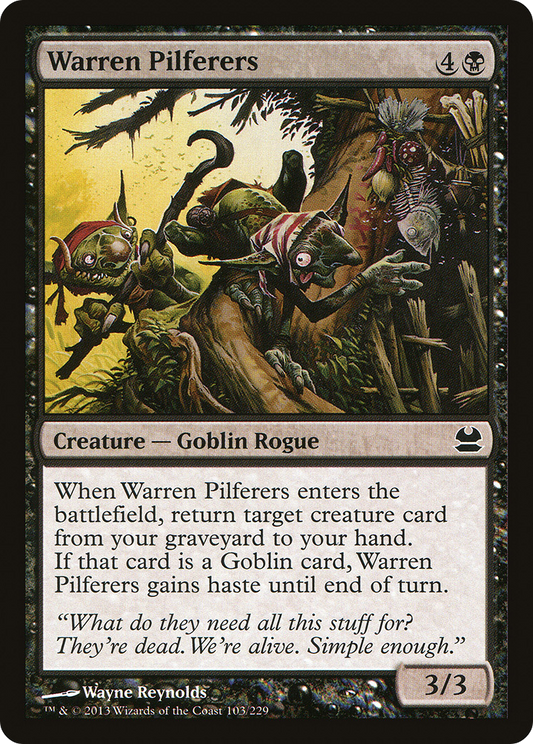 Warren Pilferers (MMA-103) (Foil)