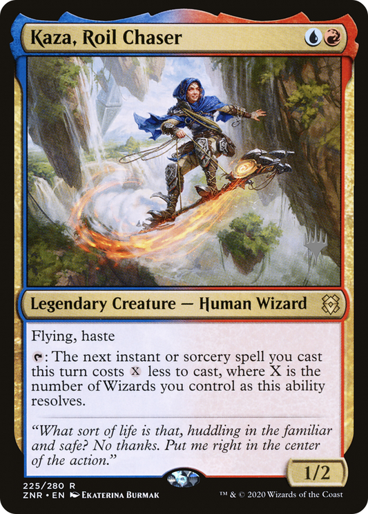 Kaza, Roil Chaser (PPZNR-225P) (Foil)