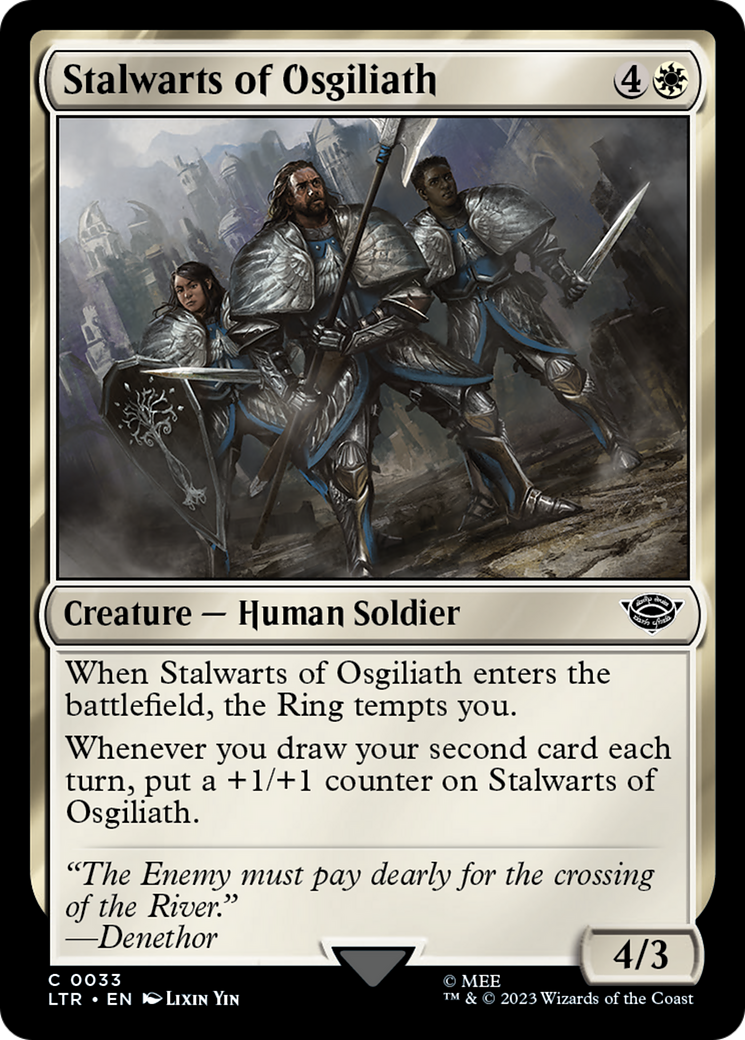 Stalwarts of Osgiliath (LTR-033) (Foil)