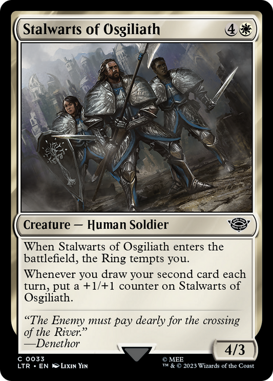 Stalwarts of Osgiliath (LTR-033) (Foil)