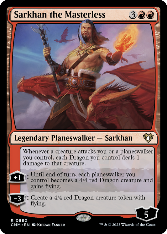 Sarkhan the Masterless (CMM-880)