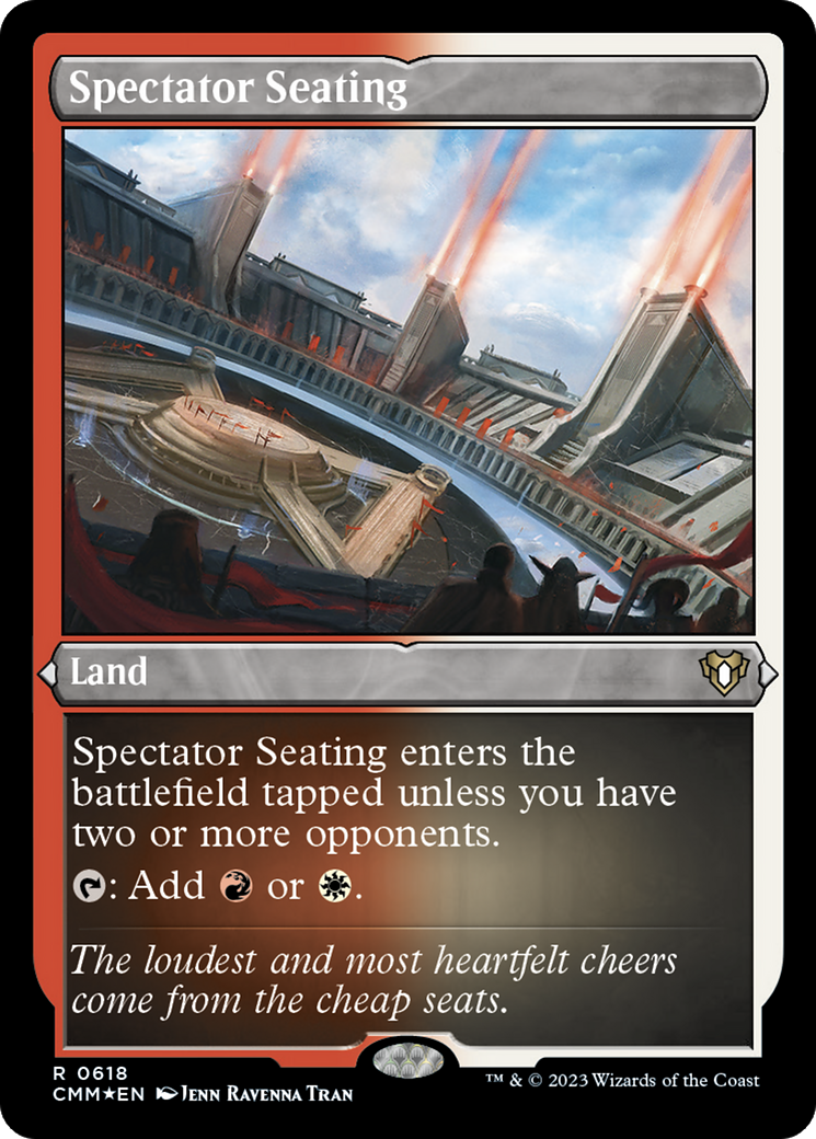 Spectator Seating (CMM-618) (Etched Foil)
