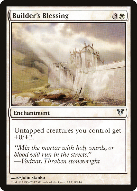 Builder's Blessing (AVR-008) (Foil)