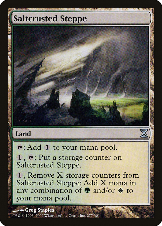 Saltcrusted Steppe (TSP-277) (Foil)