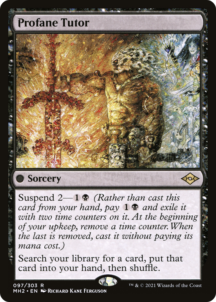 Profane Tutor (MH2-097) (Foil)