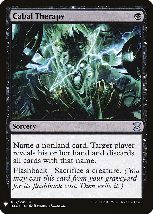 Cabal Therapy (LIST-EMA-83)