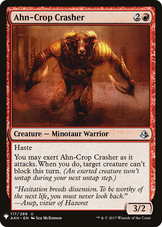 Ahn-Crop Crasher (LIST-AKH-117)