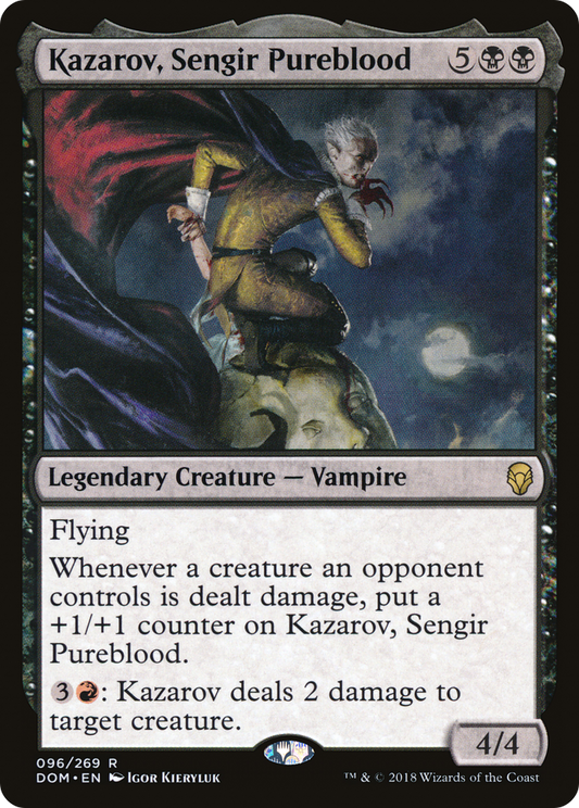 Kazarov, Sengir Pureblood (DOM-096)