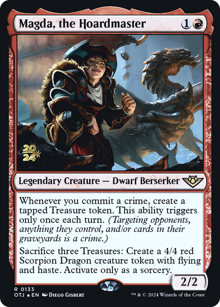 Magda, the Hoardmaster (PRE-133S) (Foil)