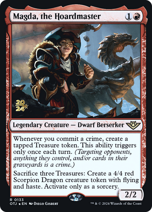 Magda, the Hoardmaster (PRE-133S) (Foil)