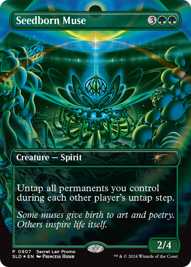 Seedborn Muse (SLD-907) (Borderless) (Foil)
