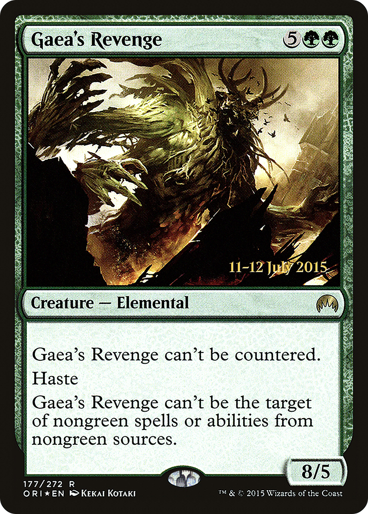 Gaea's Revenge (PRE-177S) (Foil)