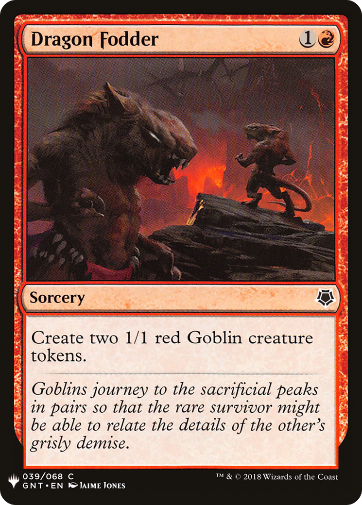 Dragon Fodder (LIST-GNT-39)