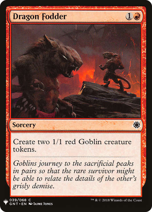 Dragon Fodder (LIST-GNT-39)