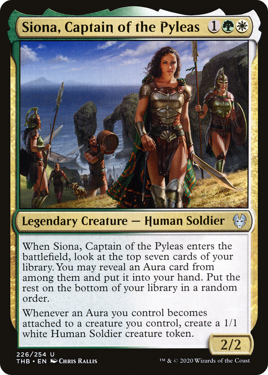 Siona, Captain of the Pyleas (THB-226) (Foil)