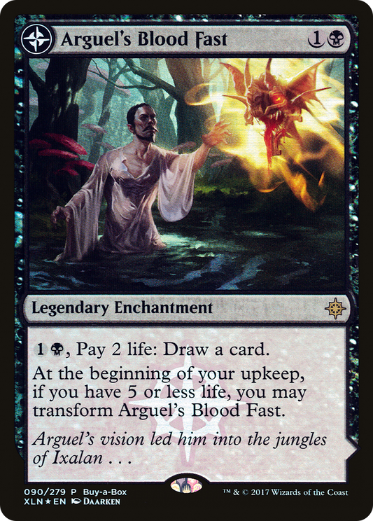 Arguel's Blood Fast // Temple of Aclazotz (BABP-090) (Foil)
