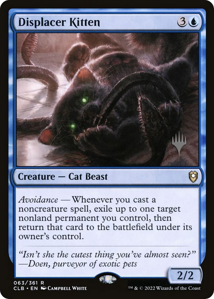 Displacer Kitten (PPLCI-63P) (Foil)