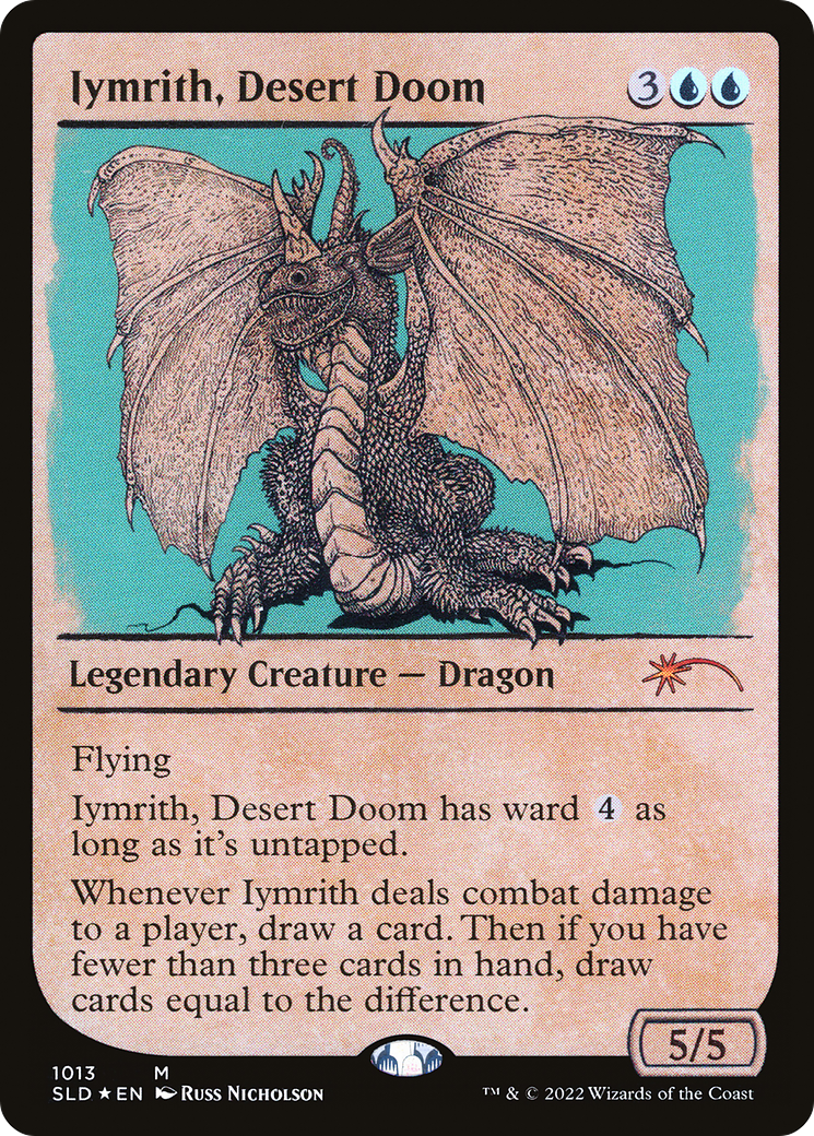 Iymrith, Desert Doom (SLD-1013) (Showcase) (Foil)