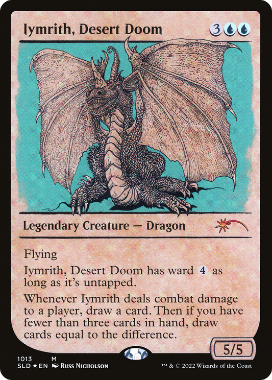 Iymrith, Desert Doom (SLD-1013) (Showcase) (Foil)