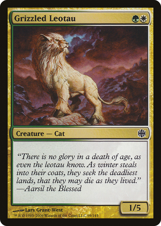 Grizzled Leotau (ARB-069) (Foil)