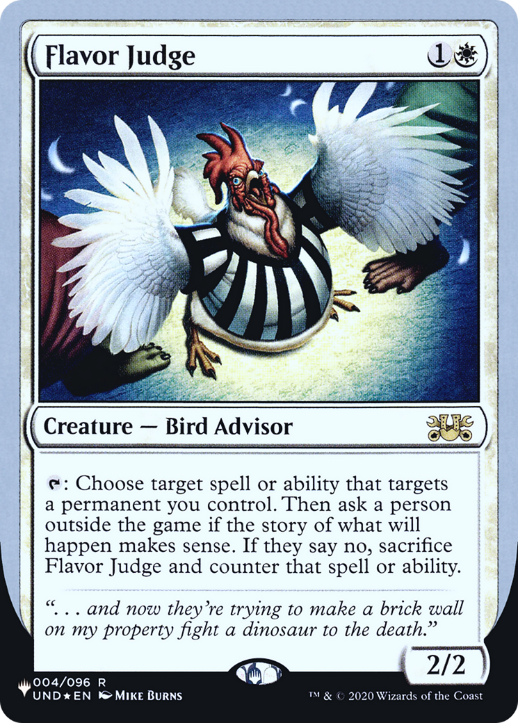 Flavor Judge (LIST-003) (Foil)