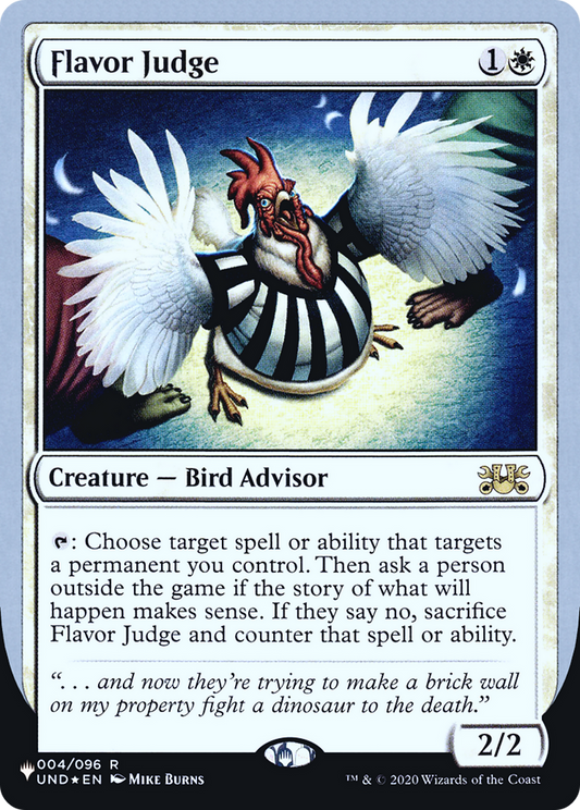 Flavor Judge (LIST-003) (Foil)