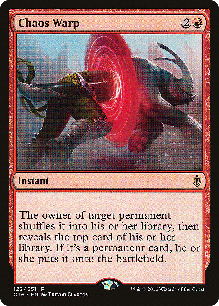 Chaos Warp (C16-122)