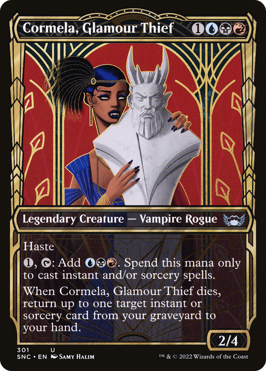 Cormela, Glamour Thief (SNC-301) (Showcase) (Foil)