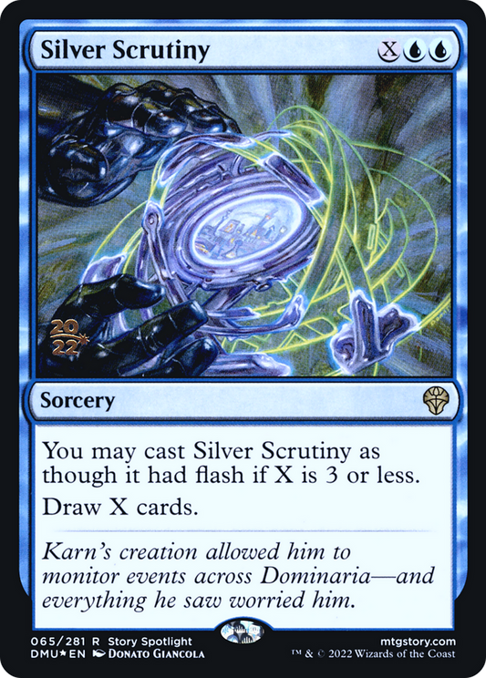 Silver Scrutiny (PRE-65S) (Foil)