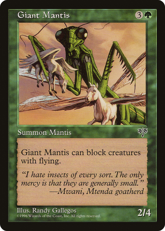 Giant Mantis (MIR-218)