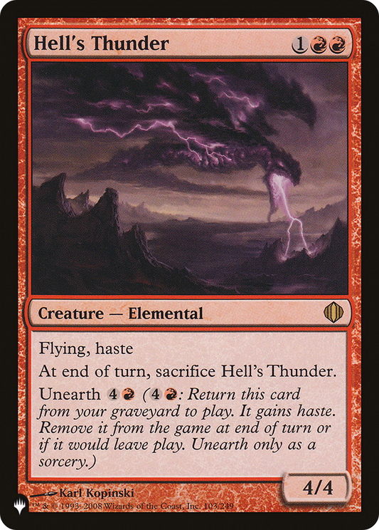Hell's Thunder (LIST-ALA-103)