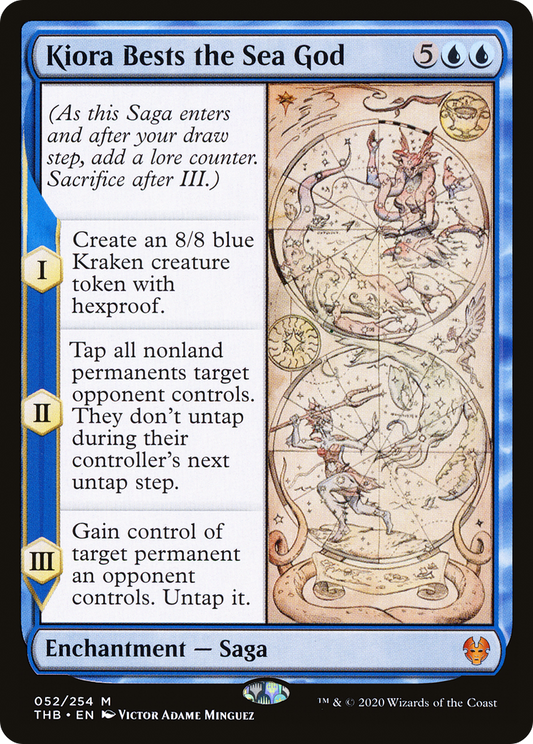 Kiora Bests the Sea God (THB-052) (Foil)