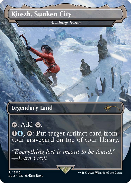 Kitezh, Sunken City / Academy Ruins (SLD-1506) (Borderless) (Foil)