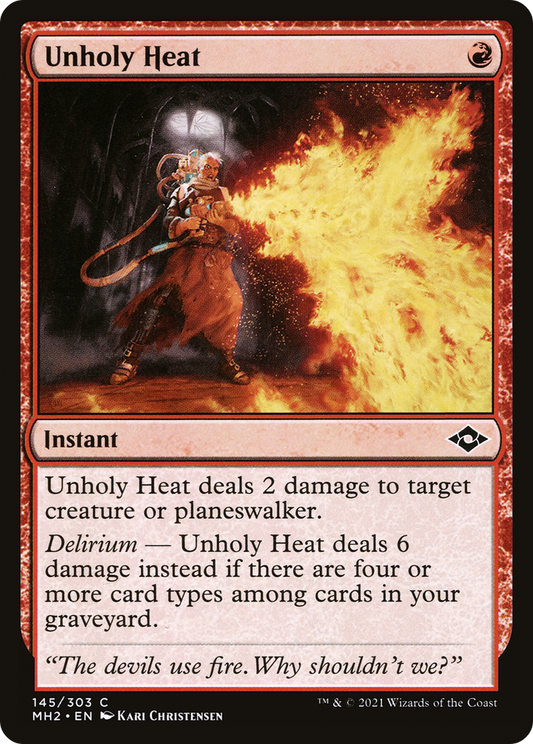 Unholy Heat (MH2-145) (Foil)