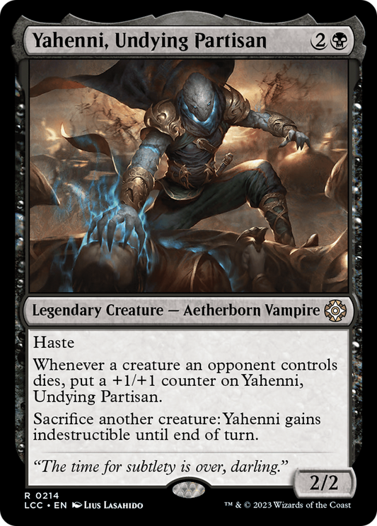 Yahenni, Undying Partisan (LCC-214)