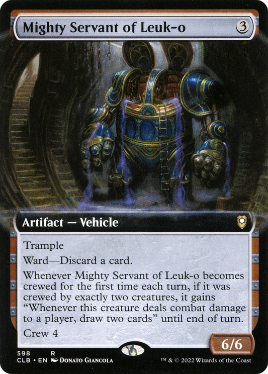 Mighty Servant of Leuk-o (CLB-598) (Extended Art) (Foil)